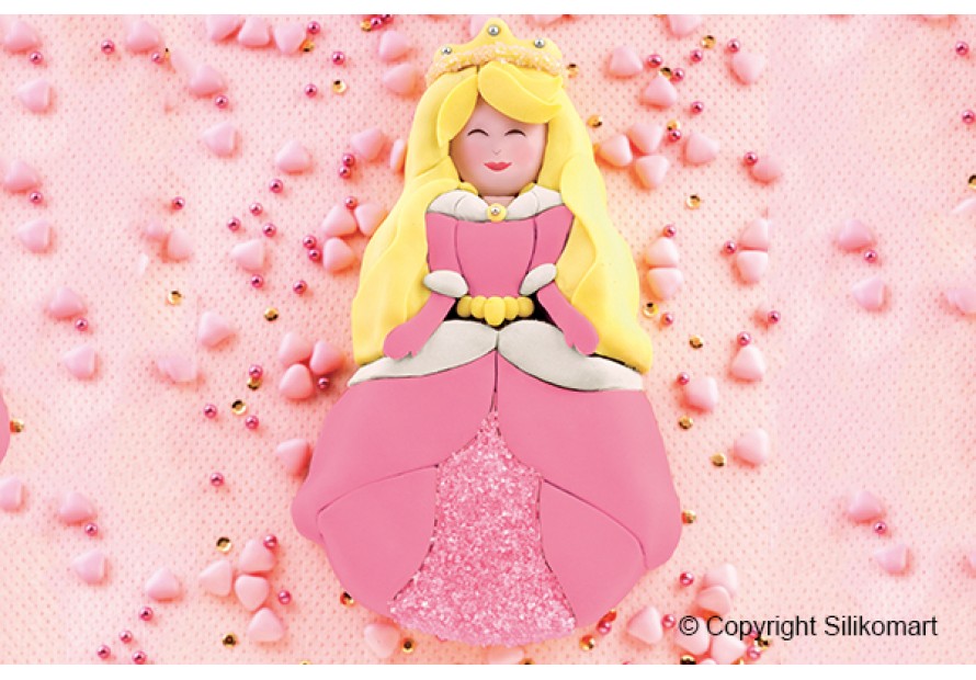 SILIKOMART STAMPO SILICONE FAIRY PRINCESS PRINCIPESSA BAMBINA SFT 336